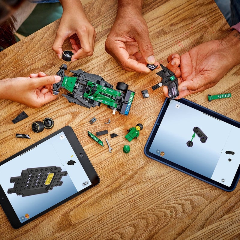 LEGO - Speed Champions Aston Martin Aramco F1 AMR24 Race Car 269 Pieces - 77245 - Image 3