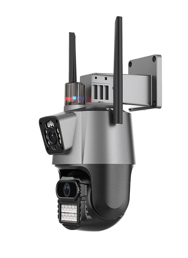 Generic - WiFi Camera Dual Screen Linkage Panoramic 360 ° Outdoor Waterproof Surveillance Camera - Image 1