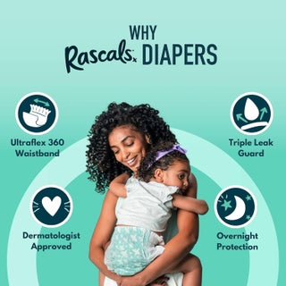 Rascals Premium Newborn Diapers - Size 0, 1-4 kg, 46 Count - view 5