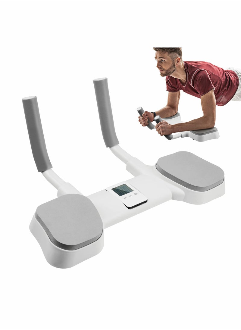 Generic - Plank Board Core Trainer with Timer, Multifunctional Plank Trainer, Push-up Stand Plank Support Device for Home, Office Fitness Equipment, Dynamic Core Training Anti-Slip Intelligent Timing - Image 1