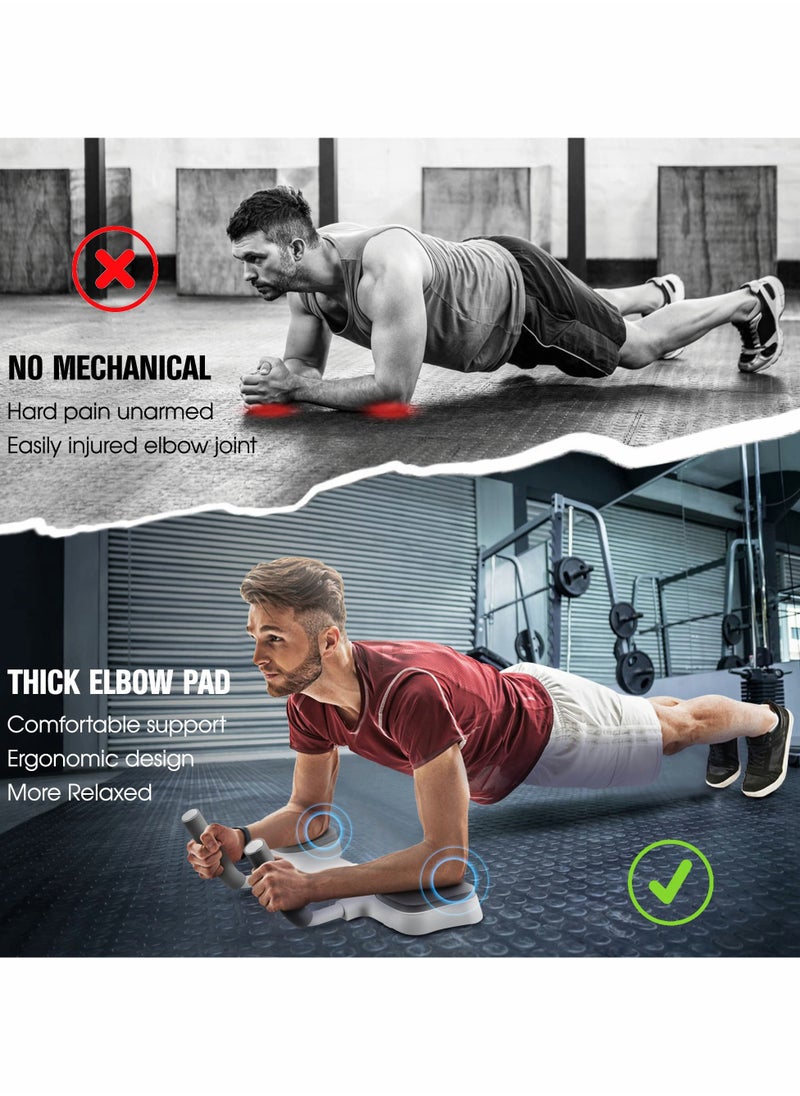 Generic - Plank Board Core Trainer with Timer, Multifunctional Plank Trainer, Push-up Stand Plank Support Device for Home, Office Fitness Equipment, Dynamic Core Training Anti-Slip Intelligent Timing - Image 1