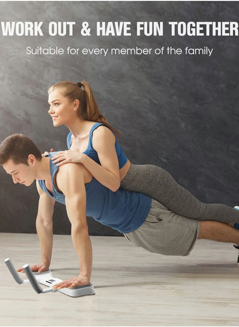 Generic - Plank Board Core Trainer with Timer, Multifunctional Plank Trainer, Push-up Stand Plank Support Device for Home, Office Fitness Equipment, Dynamic Core Training Anti-Slip Intelligent Timing - Image 1