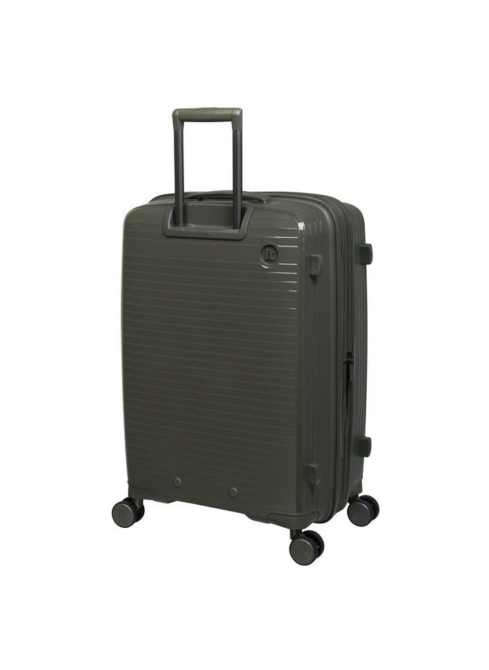 it Luggage it luggage Spontaneous, Unisex Polypropylene Material Hard Case Luggage, 8x360 degree Spinner Wheels, Expandable Trolley Bag, TSA Type lock,15-2881-08OL- Size Medium, Color Olive Night  - Image 3