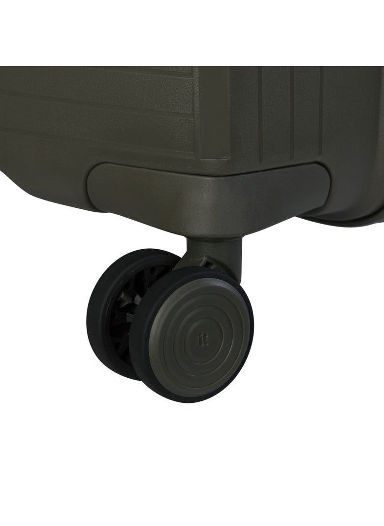 it Luggage it luggage Spontaneous, Unisex Polypropylene Material Hard Case Luggage, 8x360 degree Spinner Wheels, Expandable Trolley Bag, TSA Type lock,15-2881-08OL- Size Medium, Color Olive Night  - Image 4