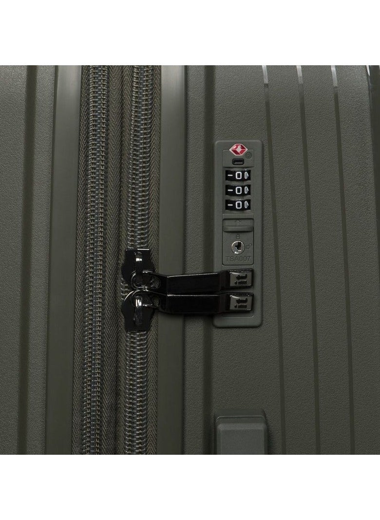 it Luggage it luggage Spontaneous, Unisex Polypropylene Material Hard Case Luggage, 8x360 degree Spinner Wheels, Expandable Trolley Bag, TSA Type lock,15-2881-08OL- Size Medium, Color Olive Night  - Image 5