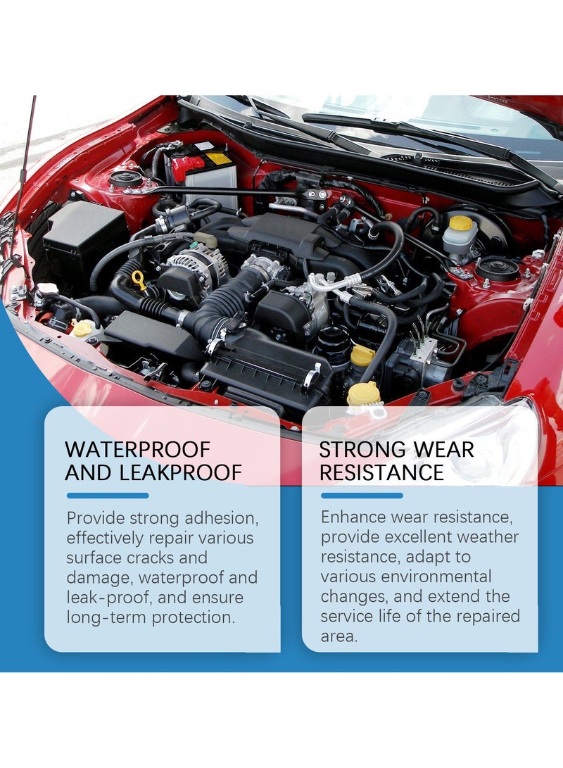 CMGTYYD Black Silicone Sealant, RTV Silicone Gasket Maker, High Temperature, Oil Resistance, Seals Engine Parts Such as Cylinder Heads, Oil Sumps, Water Pumps (50g)  - Image 4