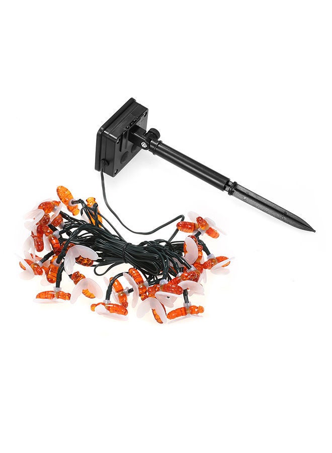 نيبمينينت 30 قطعة من مصباح LED يعمل بالطاقة الشمسية بشكل حشرة أبيض 0.284كيلوجرام - Image 2