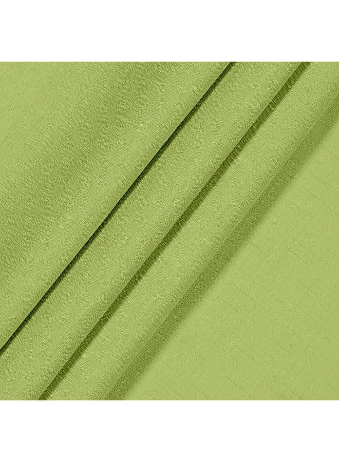 ECLIPSE Kendall Modern Blackout Thermal Rod Pocket Window Curtain for Bedroom or Living Room 1 Panel 42 X 63 Lime - Image 2
