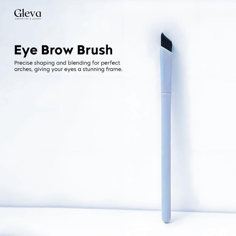 Gleva Multi-Function Eyebrow Brush, Professional Realistic Eyebrow Brush, Square Angled Eyeliner Eyebrow Brush, Stroke Brow Stamp Brush, Filling & Shaping Eyebrows Enhancers Brush(Blue) - Image 2