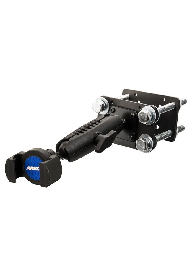 5 inch RoadVise Forklift Pillar Bracket Phone Mount Retail Black (FLBKTRV)