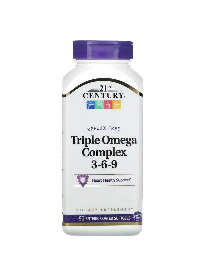 21st Century Triple Omega Complex 3-6-9 - 90 softgels,(21st Century) by 21st Century Health Care - Image 1