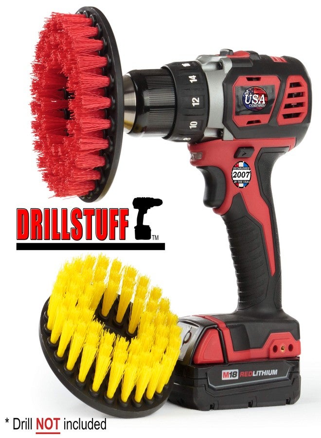 Drillstuff Cleaning Supplies - Drill Brush - Bathroom Accessories - Shower Cleaner - Bathtub - Bath Mat - Flooring - Tile - Grout Cleaner - Outdoor - Deck Brush - Concrete - Bird Bath - Hard Water Stain Remover - Image 5