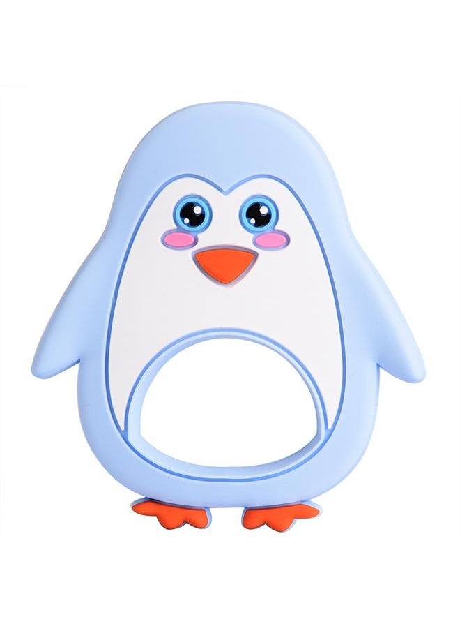 Soft Heat-resistant Silicone Penguin-pattern Newborn Baby Infant Teether(Blue) - pzsku/Z99B51407785999313EF4Z/45/_/1740717863/f6818a69-5ec4-4ac1-a64a-2b318ff24bb2