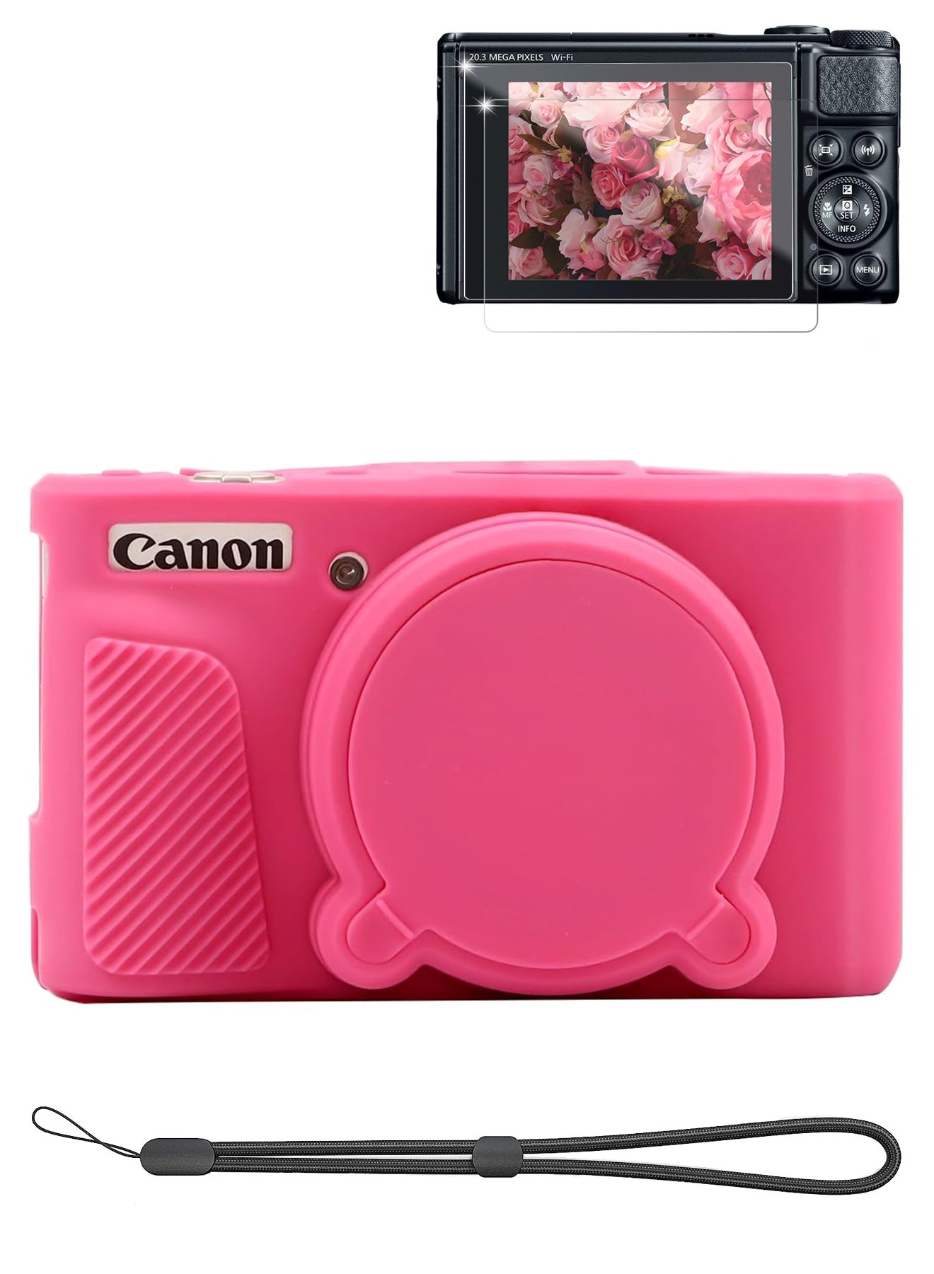 كانون كانون حماية كاميرا Powershot SX740 HS من السيليكون