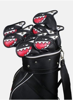 Y&D Golf Iron Covers, Handed Thick PU Leather Embroidery Number Fit Well Club 4-9/A/P/S All Brands Unisex (9 Pcs)  - Image 4