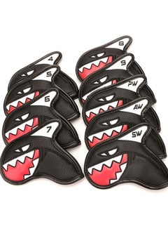 Y&D Golf Iron Covers, Handed Thick PU Leather Embroidery Number Fit Well Club 4-9/A/P/S All Brands Unisex (9 Pcs)  - Image 2