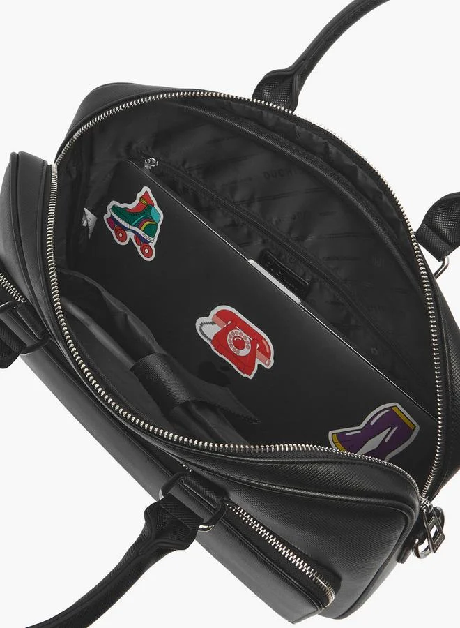 Duchini BLACK Men Detachable Shoulder Strap Laptop Bag for Men | Best Price UAE