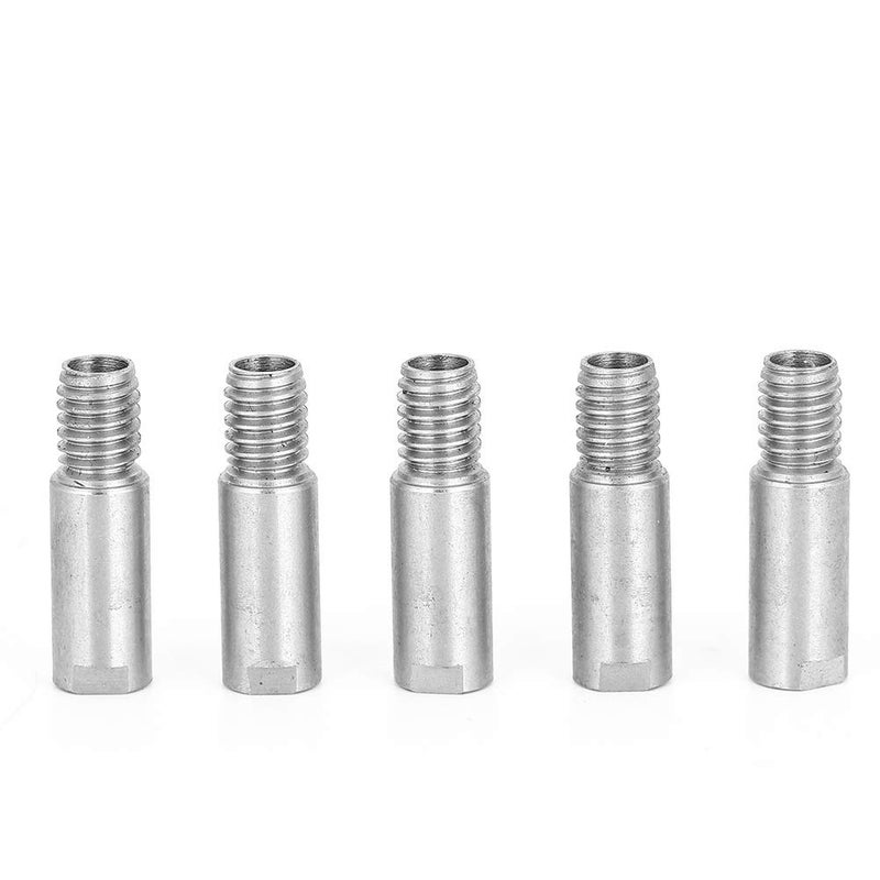 Stainless Steel 3D Printer Cold Water Throat 4 1mm Through Hole Hot End Upgrade for Ender 3 CR10 Series Pack of 5 - Image 1