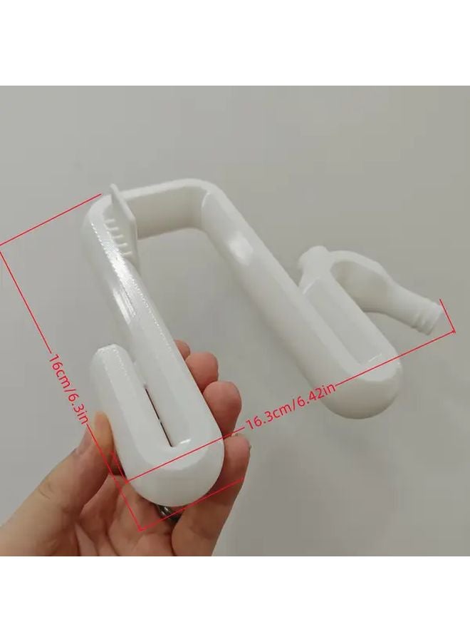 White Rainwater Transfer Overflow Kit Self Priming Siphon Hose Automatic Drainage - Image 5