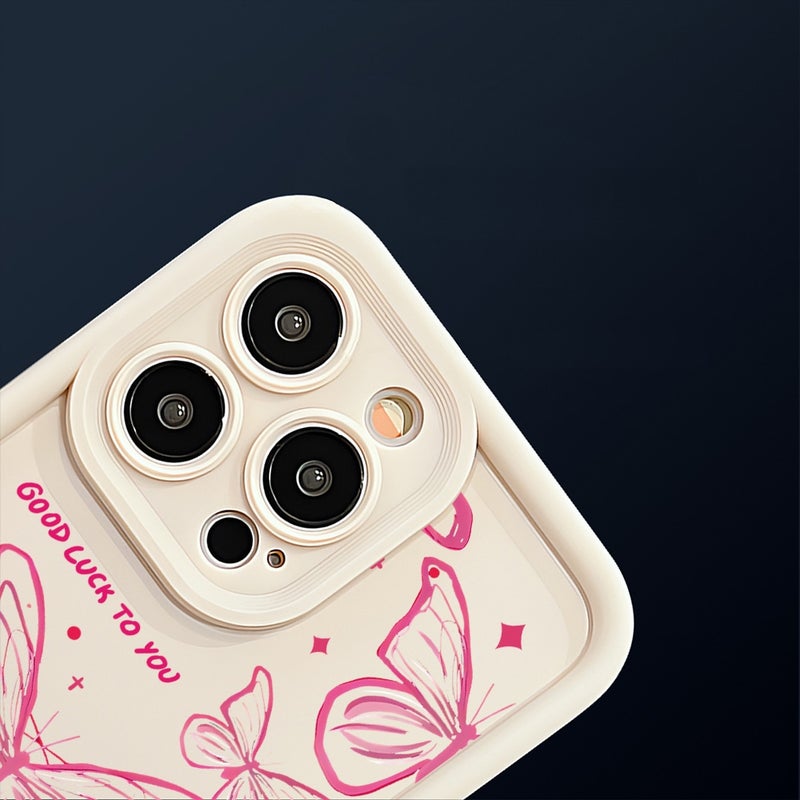 HuHa Case Cover For iPhone 12 Pro Max Diamond Sand TPU Full Coverage Phone Case(JGS21 Pink) - Image 5