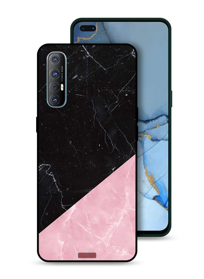 Tolwak Oppo Reno3 Pro 4G Protective Case Cover Marble Pattern - Image 1