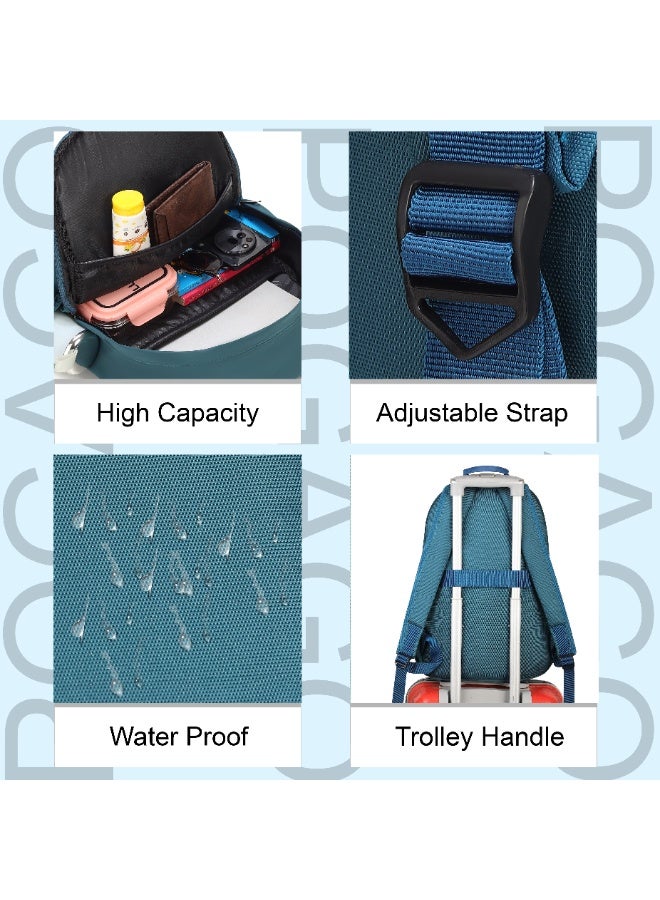 POGAGO Backpack for Men and Women Large Capacity Travel Backpack, Multifunctional Laptop Backpack, Casual Student School bag - Image 3