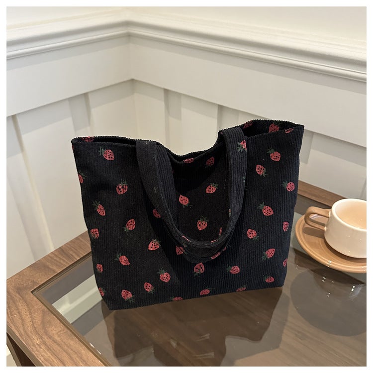 High-End Portable Large-Capacity Tote Bag Women'S Bag Commuter Bag Distribution Shoulder Bag - Image 1