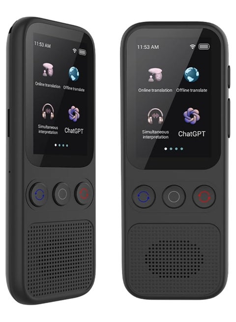 Language Translator Device, 138 Languages Supported, Instant Offline Language Translator Device, Voice Translator Offline, Portable Two-Way Real-Time Language Translator for Travel Business Learning