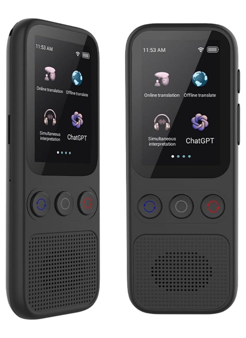 SYOSI - Language Translator Device, 138 Languages Supported, Instant Offline Language Translator Device, Voice Translator Offline, Portable Two-Way Real-Time Language Translator for Travel Business Learning - Image 1