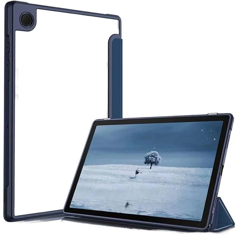 DGG Black Samsung Tab Clear Back Case Compatible with Multiple Samsung Tab Models with Protective Cover Stand Function and Daily Tablet Carry - Image 2