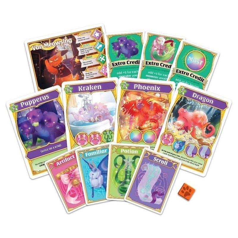 Magpie Games Wizard Kittens â€“ A Card Game of Magical Mischief, Curses, and Whimsical Cat Magic - Image 3