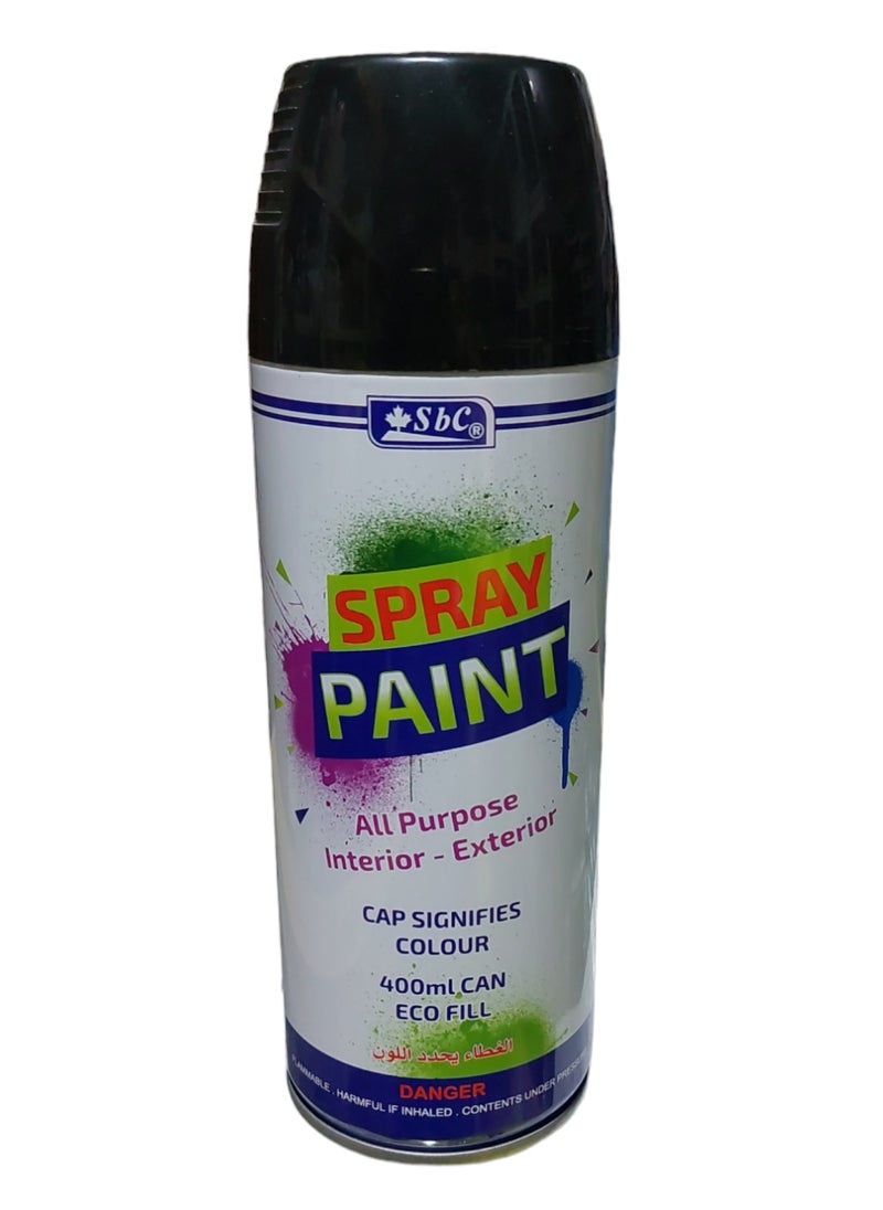 All Purpose Spray Paint Black 400ml - pzsku/Z99B5F9125EA4ABE3E6B6Z/45/_/1702324710/b42e8685-b301-494c-90e1-a3f710aef463