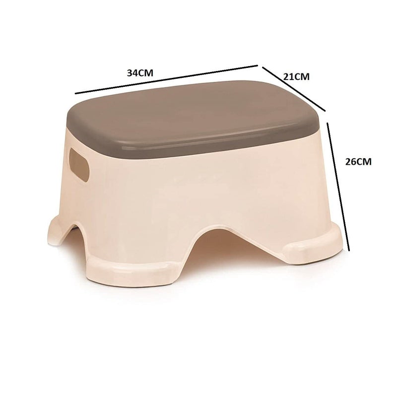 J P Enterprise JP Mfg Stool for Kitchen and Bathroom Very Strong Built Attractive Looking Unbreakable Plastic Stool Comfortable Seating PatlaPatraStep Stool Pink  - Image 5