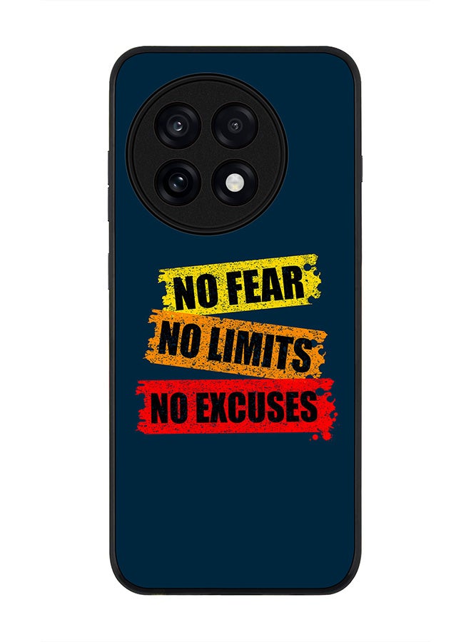 Stylizedd For OnePlus 13R / Ace 5 Pro Case,Slim fit Camera Protection, Shockproof Thin Phone cover  - No Fear Limits Excuses