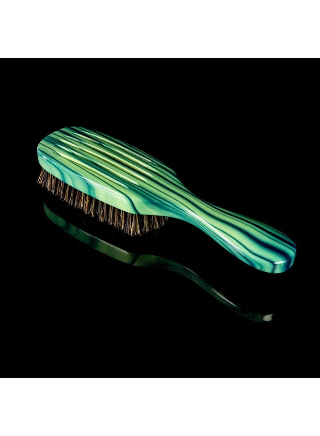 تورينو برو ويف براشز باي براش كينج فرشاة تورينو برو ويف 87397 صف، شعيرات متوسطة الصلابة، شعيرات معززة، رائعة لشعر الذئاب والسميك، 360 موجة - Image 5