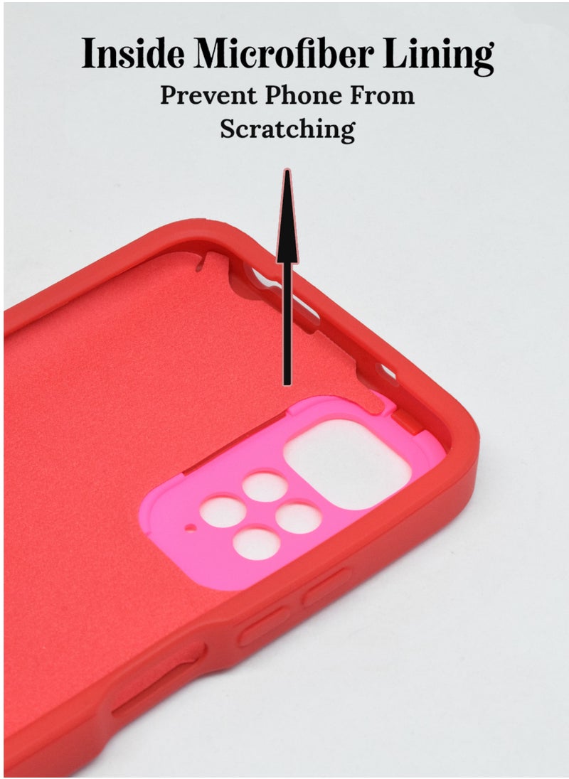 Houmt - Redmi Note 11 Pro Cover Full Body Protective Shockproof Phone Case With Inside Soft Microfiber Lining - Image 1