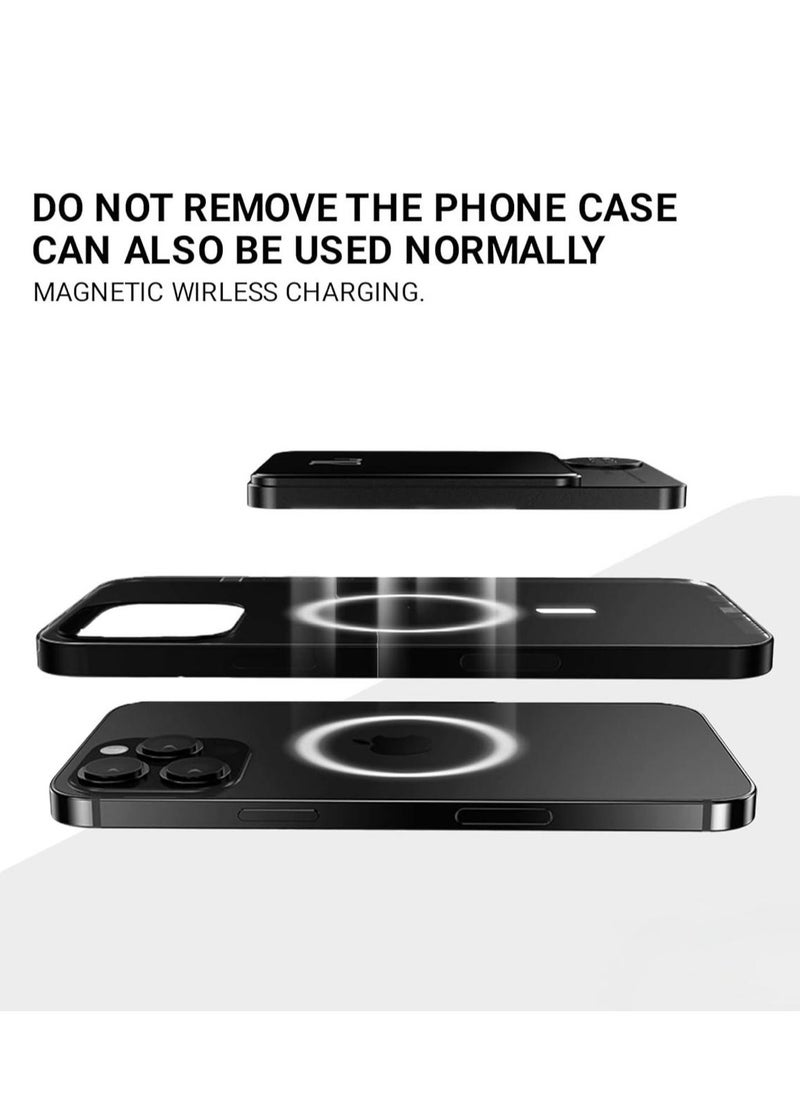 GULFLINK Magsafe Fast Charging Power Bank 10000 mAh Compatible for iPhone 12/13/14/15  Black  - Image 5