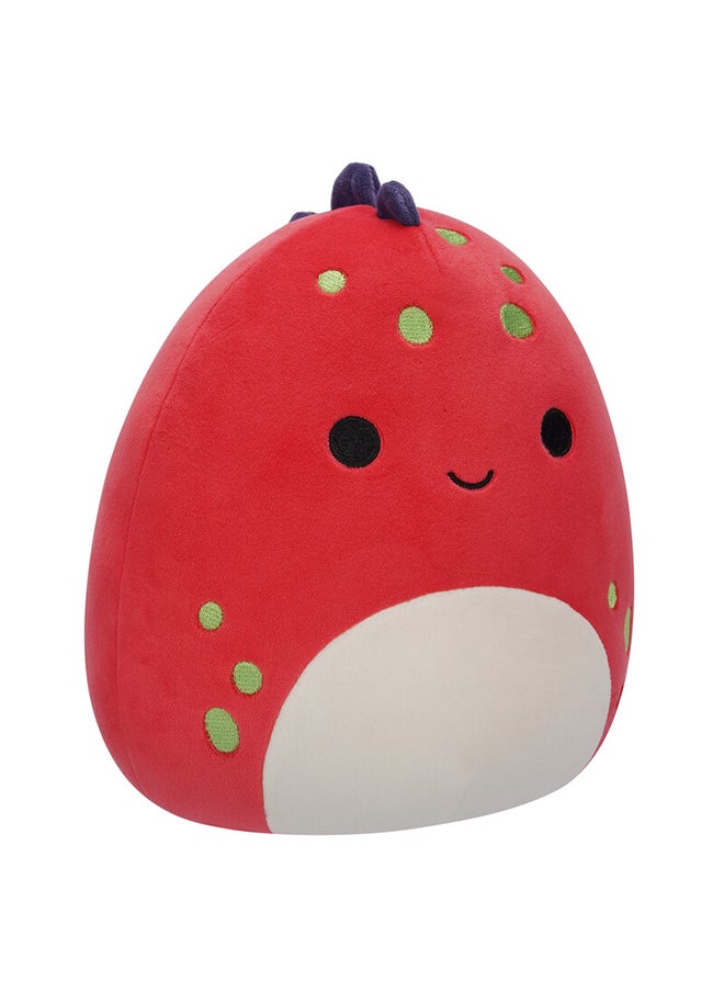 Squishmallows Little Plush 7.5 inch Dolan Red Dino with Yellow Spots Officially Licensed Kellytoy Plush Toy Colorful Soft Gift for Kids Girls & Boys Washable Squishy Stuff Toy Multicolor All Age  - Image 4