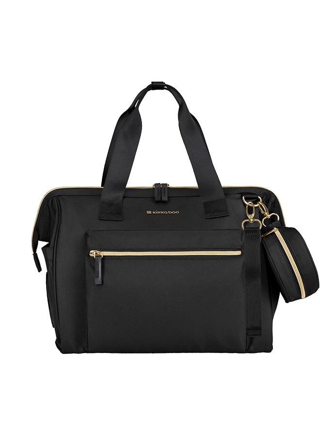 حقيبة ماما ماكسي سوداء 2025