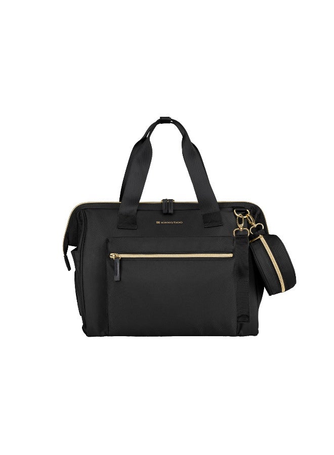 KIKKABOO حقيبة ماما ماكسي سوداء 2025 - Image 1