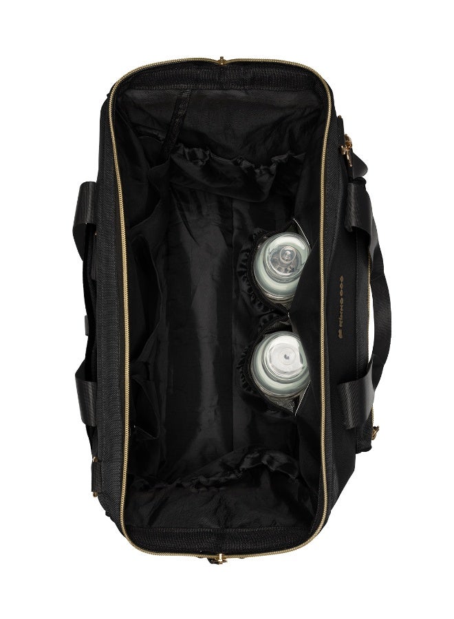 KIKKABOO حقيبة ماما ماكسي سوداء 2025 - Image 4