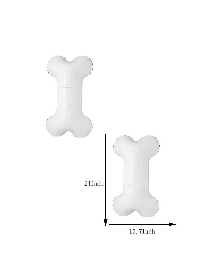 DYT 8PCS Dog Balloons Set Paw Print Foil Balloons 30 Inch Bone Shaped Foil Balloons 4PCS Dog Character Party Decorations Paw Party Balloons for Pets Dog Birthday Party Decoration - Image 4
