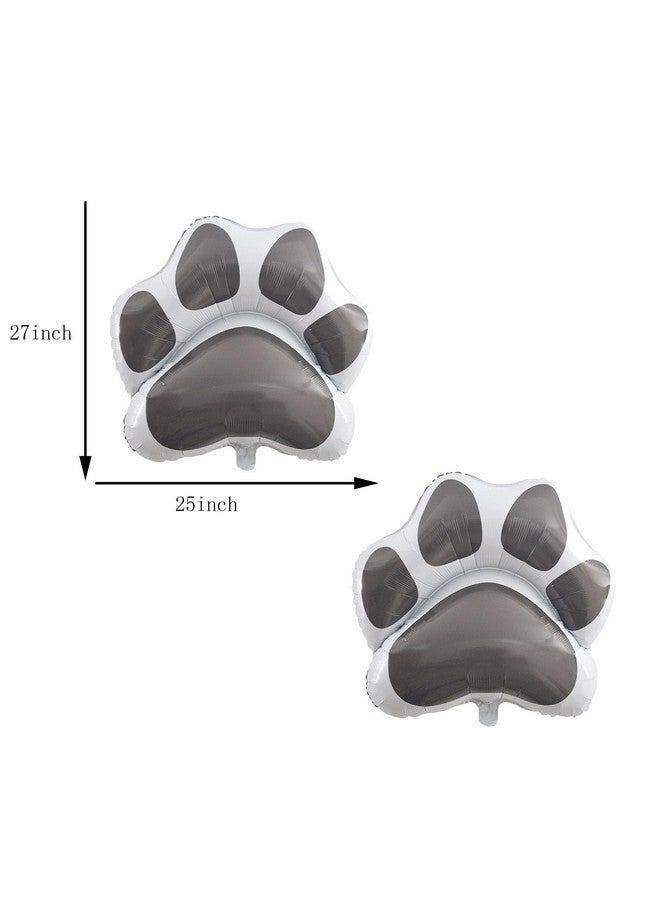 DYT 8PCS Dog Balloons Set Paw Print Foil Balloons 30 Inch Bone Shaped Foil Balloons 4PCS Dog Character Party Decorations Paw Party Balloons for Pets Dog Birthday Party Decoration - Image 5