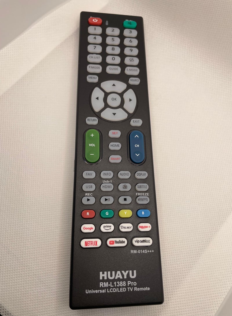 Huayu Universal Remote Control For Tv Replacement For Lcd Led Hdtv 3D Smart Tvs Remote  - Image 2