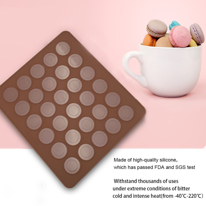 Macaroon Silicone Baking Mat NOn Stick Cooking Mat for Macaroon Pastry Cookie Making - Image 4