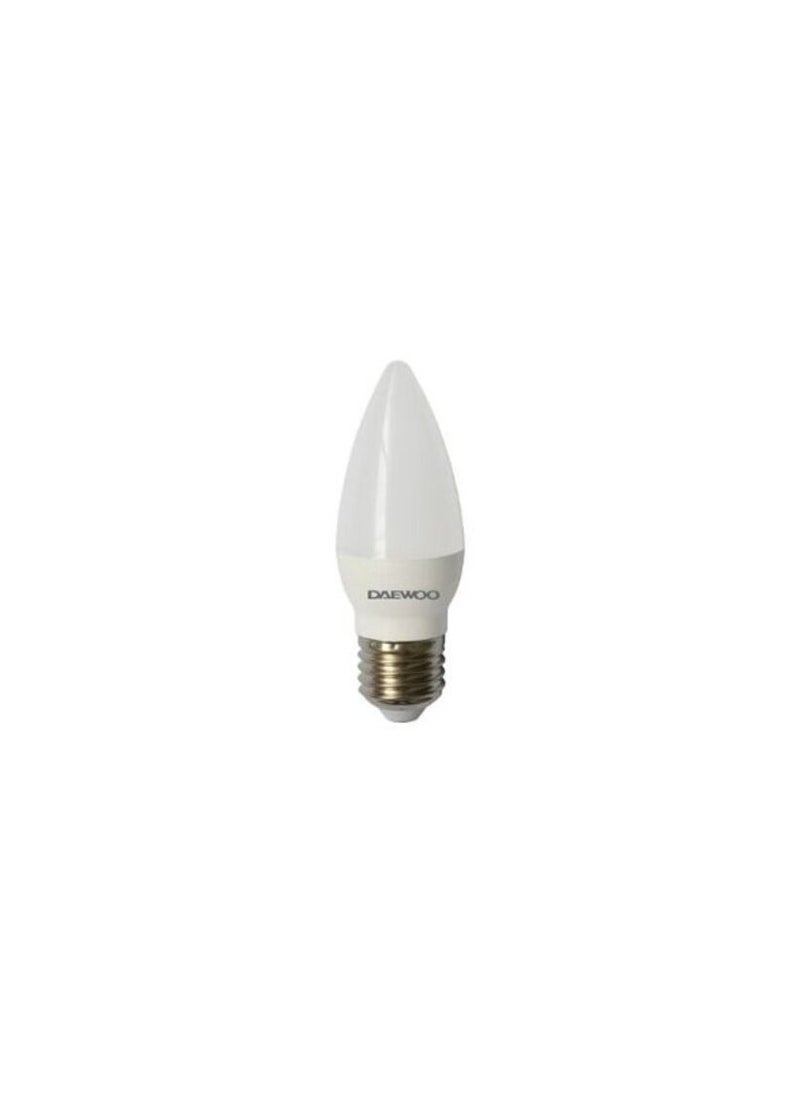Daewoo Candle Bulb 3W 6500K E27 - Day Light
