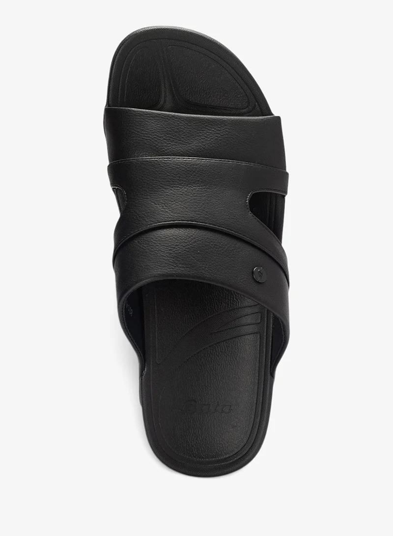 Bata  Dual‑Strap Comfort Slide Sandals for Men | Best Price UAE