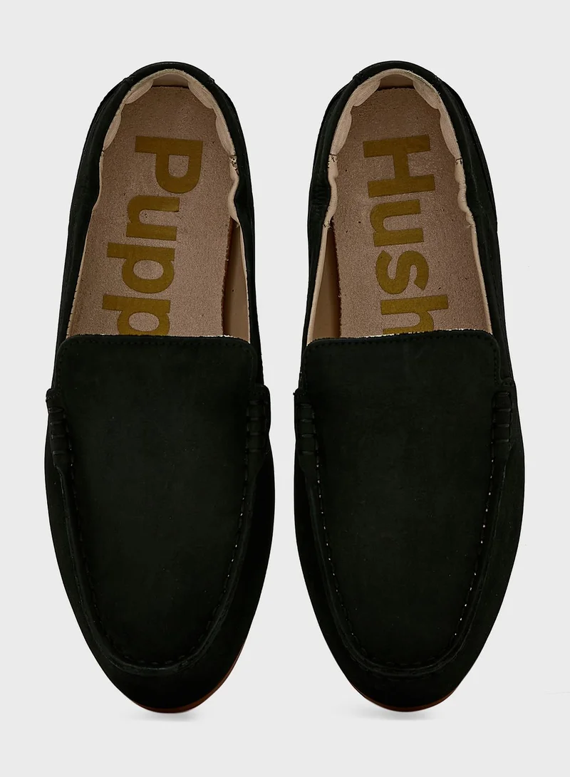Hush Puppies Textured Slip On Loafer