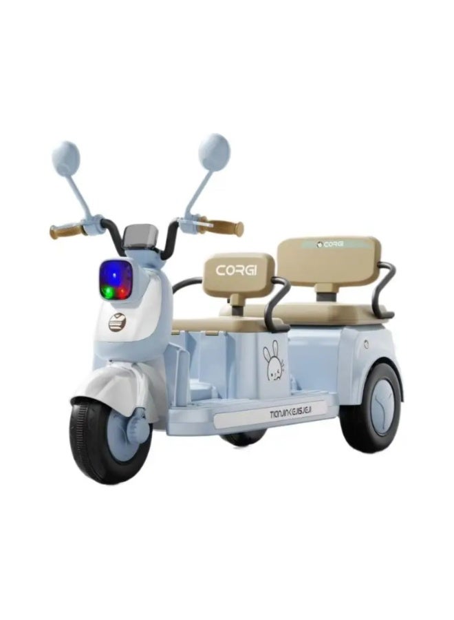 باني تريل إكسبريس: سكوتر كهربائي للأطفال بمقعدين وقوة ١٢ فولت - Image 2