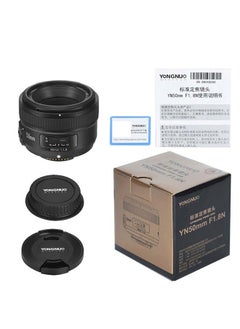 YONGNUO YN50mm F1.8, Standard Prime Auto Focus Lens for Canon Full Frame SLR EF Mount Cameras Black - pzsku/Z99B733E39DEA75475C3BZ/45/1741100183/9ade16d5-5fca-49a4-a77b-c80a02303ec9